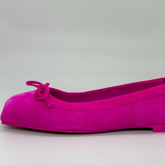 Christian Louboutin MAMADRAGUE Suede Ballerina Ballet Flat Shoes Bolerose - Picture 12 of 16